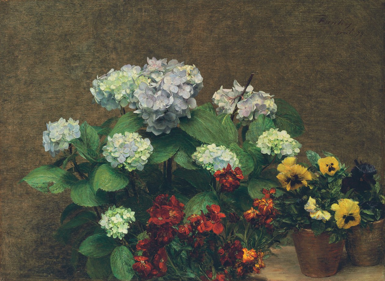 Flores de Ignace Henri Jean Fantin Latour