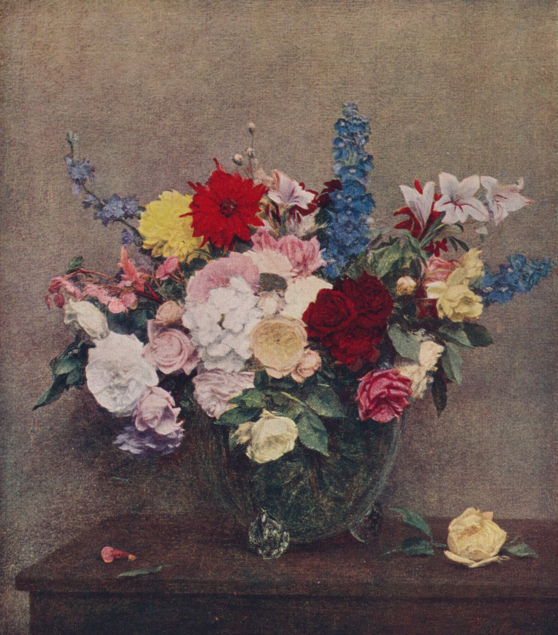 Flores, 1886, c1915 de Ignace Henri Jean Fantin Latour
