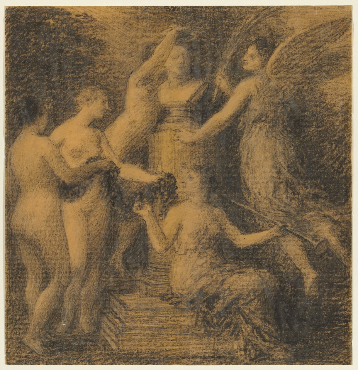 Homenagem a Rossini, 1902. de Ignace Henri Jean Fantin Latour