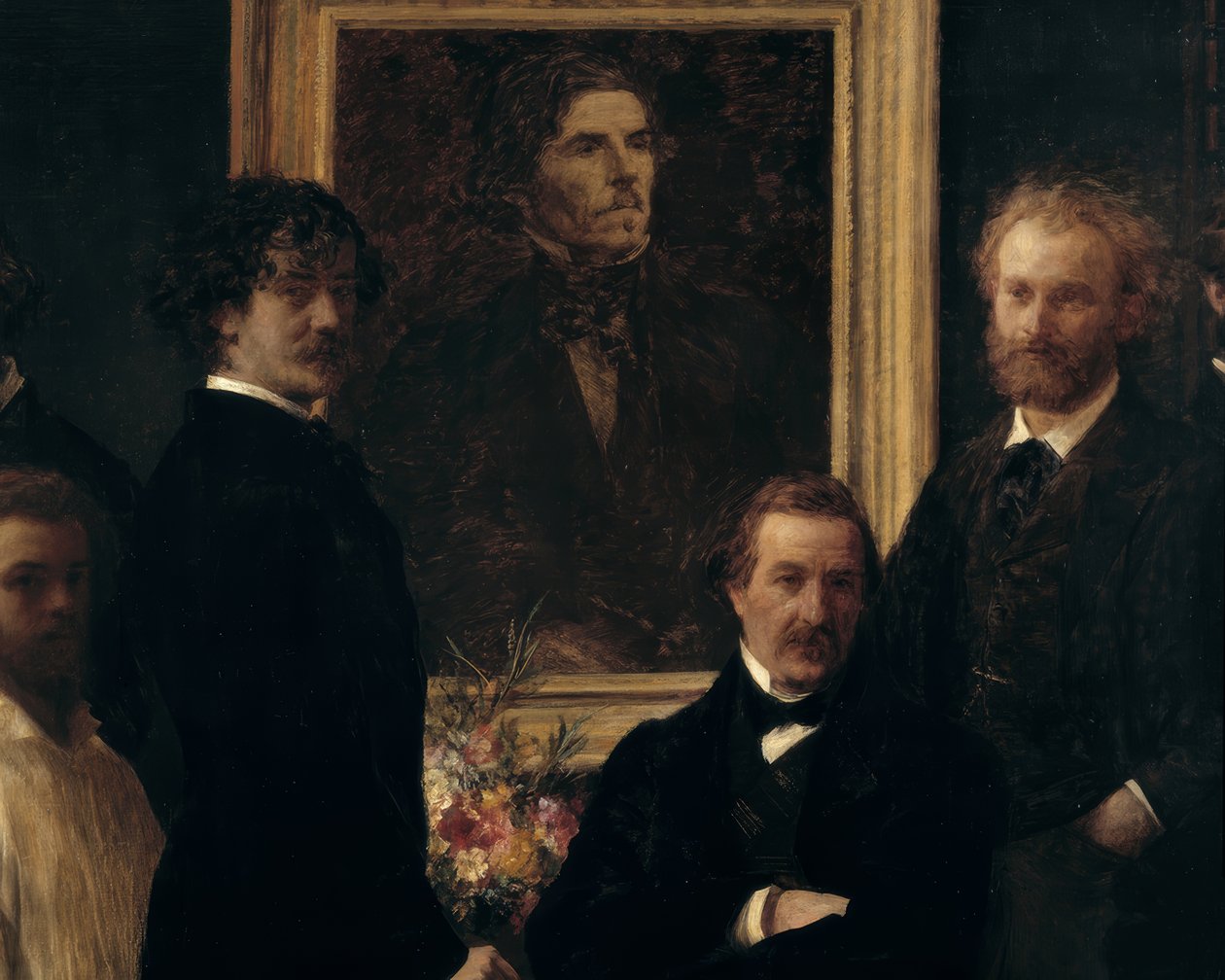 Homenagem a Delacroix de Ignace Henri Jean Fantin Latour