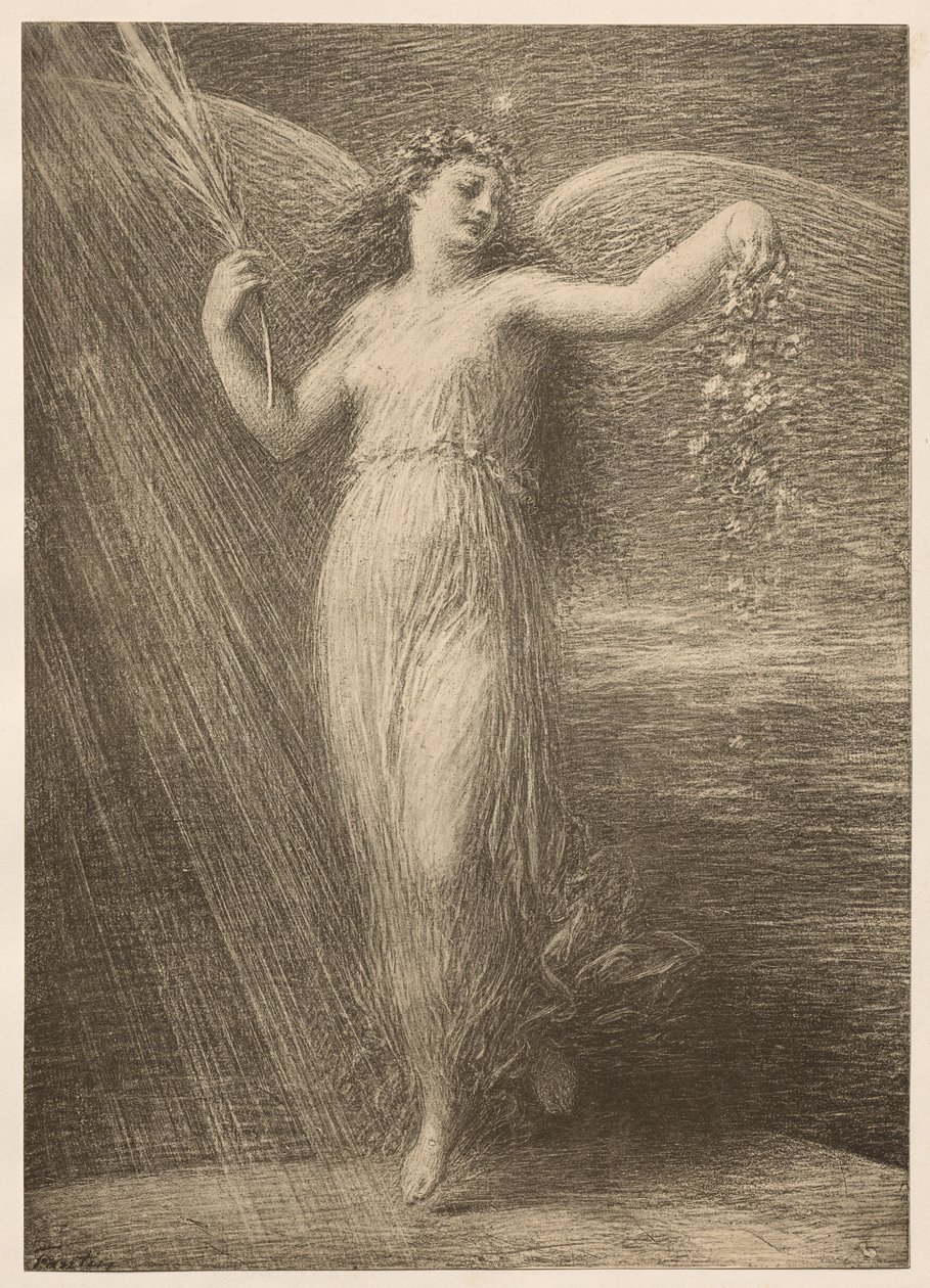 Imortalidade, 1898. de Ignace Henri Jean Fantin Latour