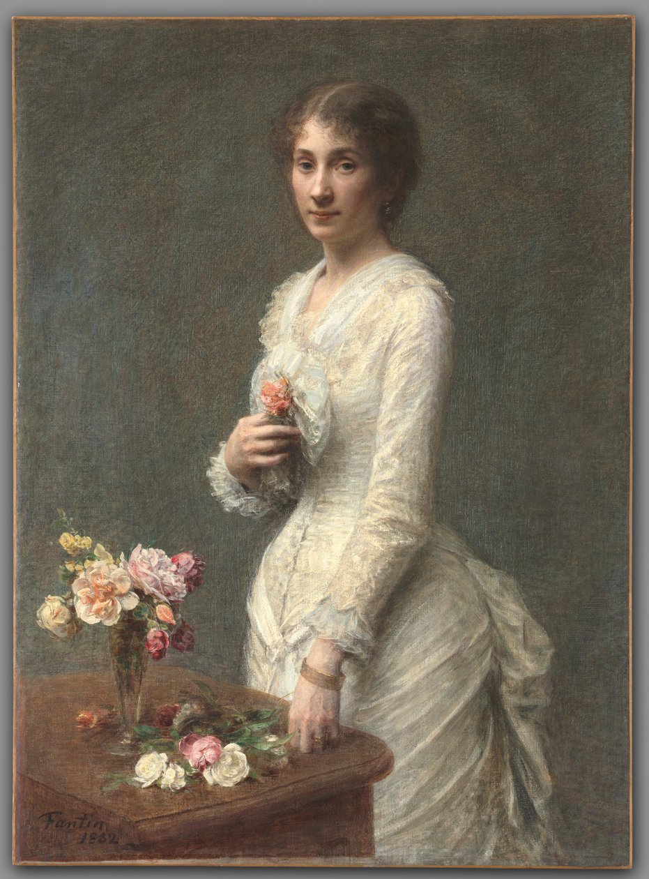 Madame Lerolle, 1882. de Ignace Henri Jean Fantin Latour