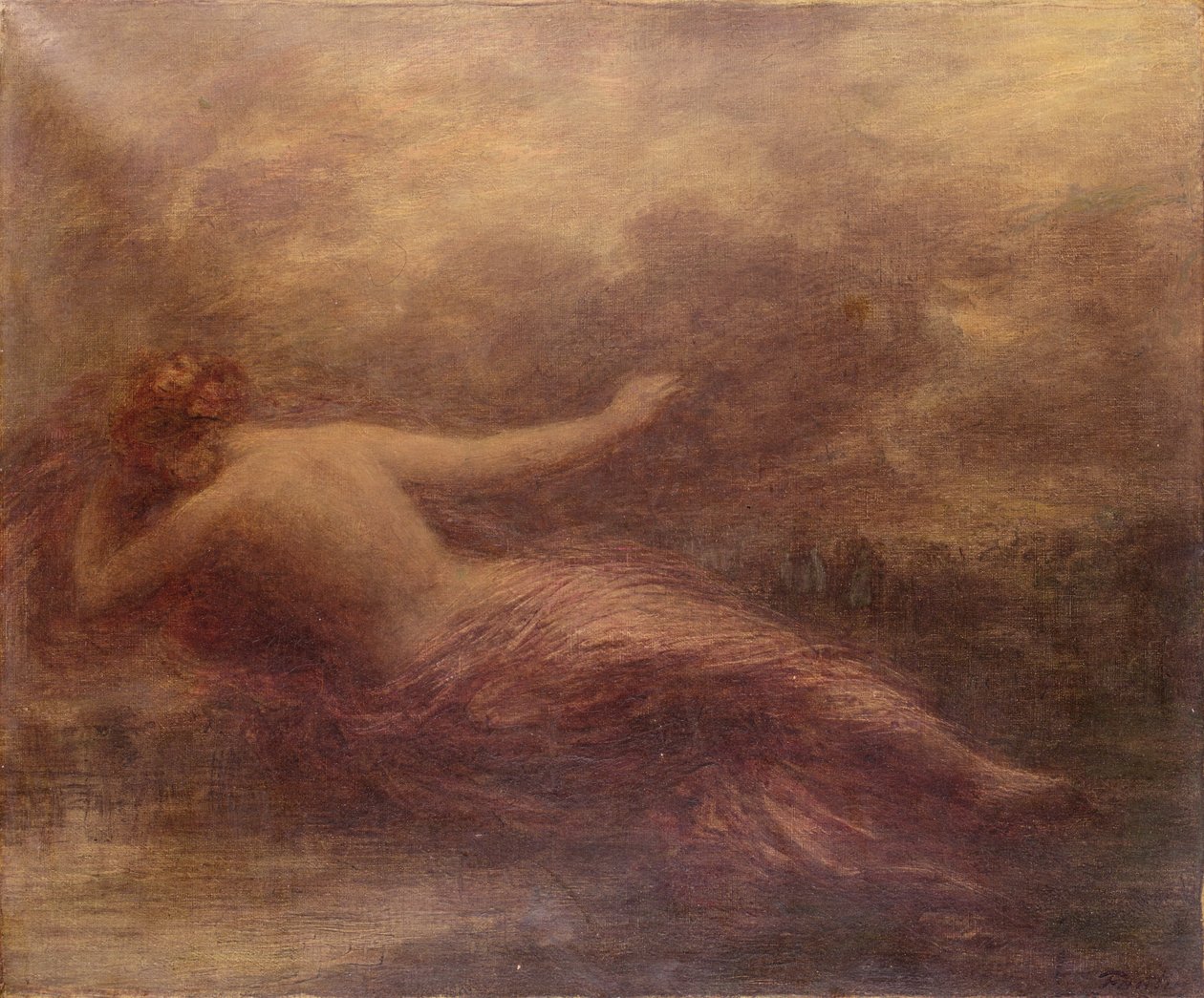 Noite de Ignace Henri Jean Fantin Latour