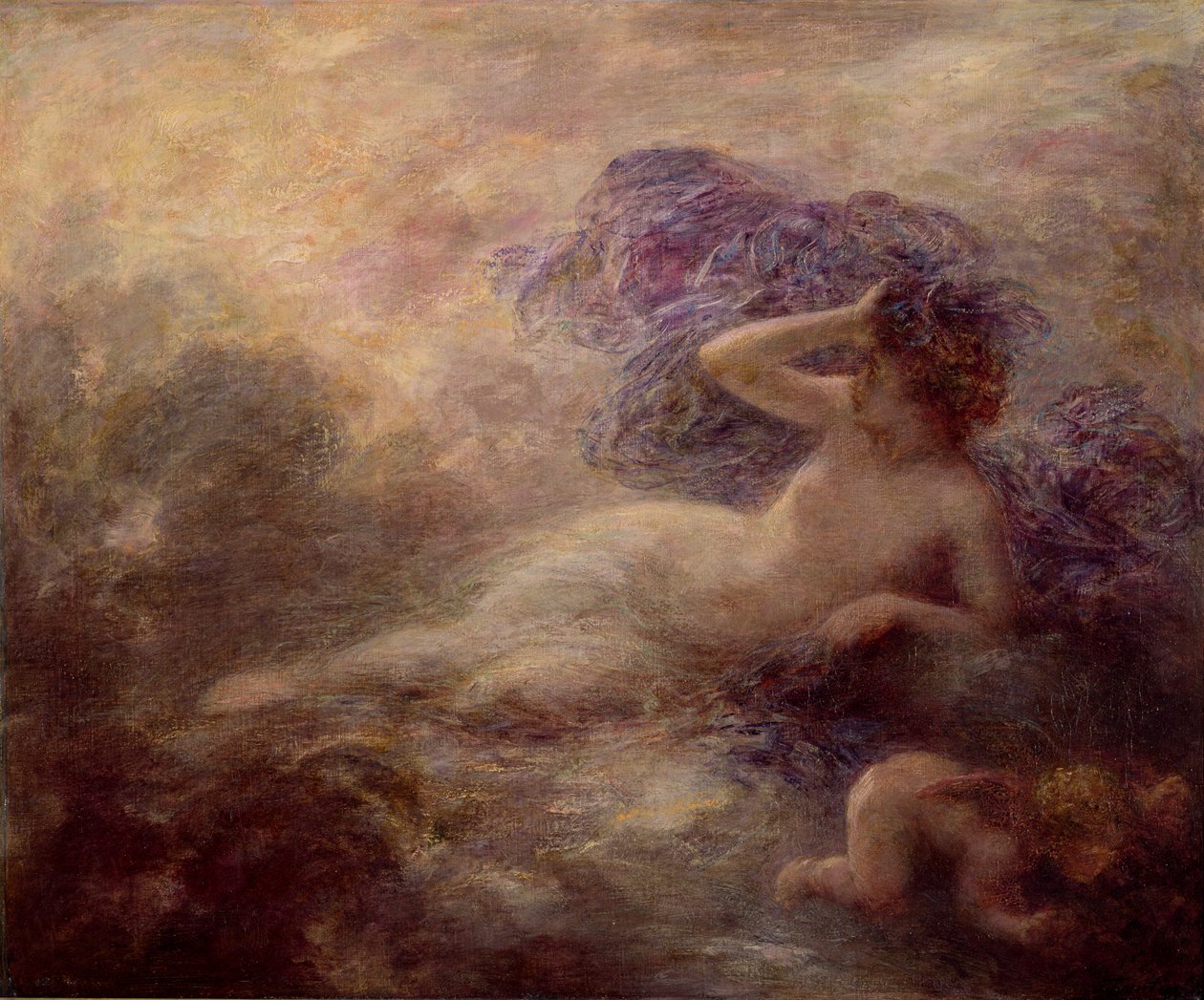 Noite de 1897 de Ignace Henri Jean Fantin Latour