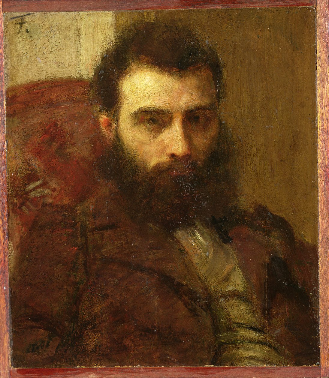 Retrato de um homem de Ignace Henri Jean Fantin Latour