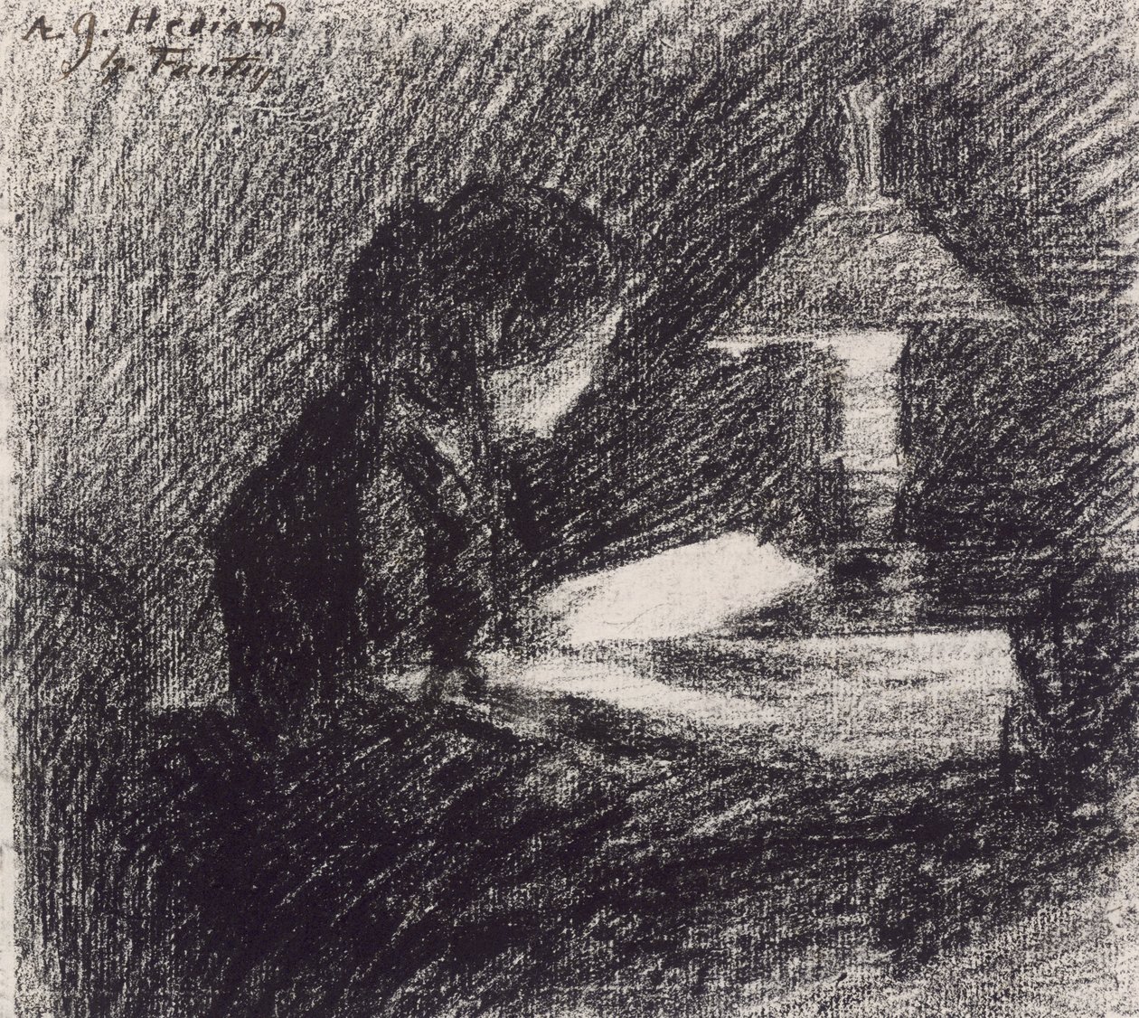 Lendo de Ignace Henri Jean Fantin Latour