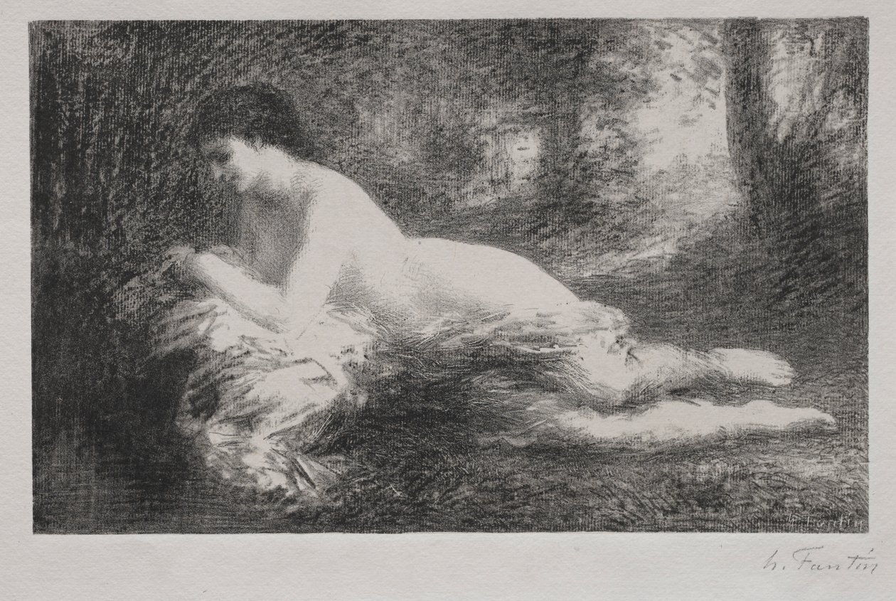 Saunter. de Ignace Henri Jean Fantin Latour