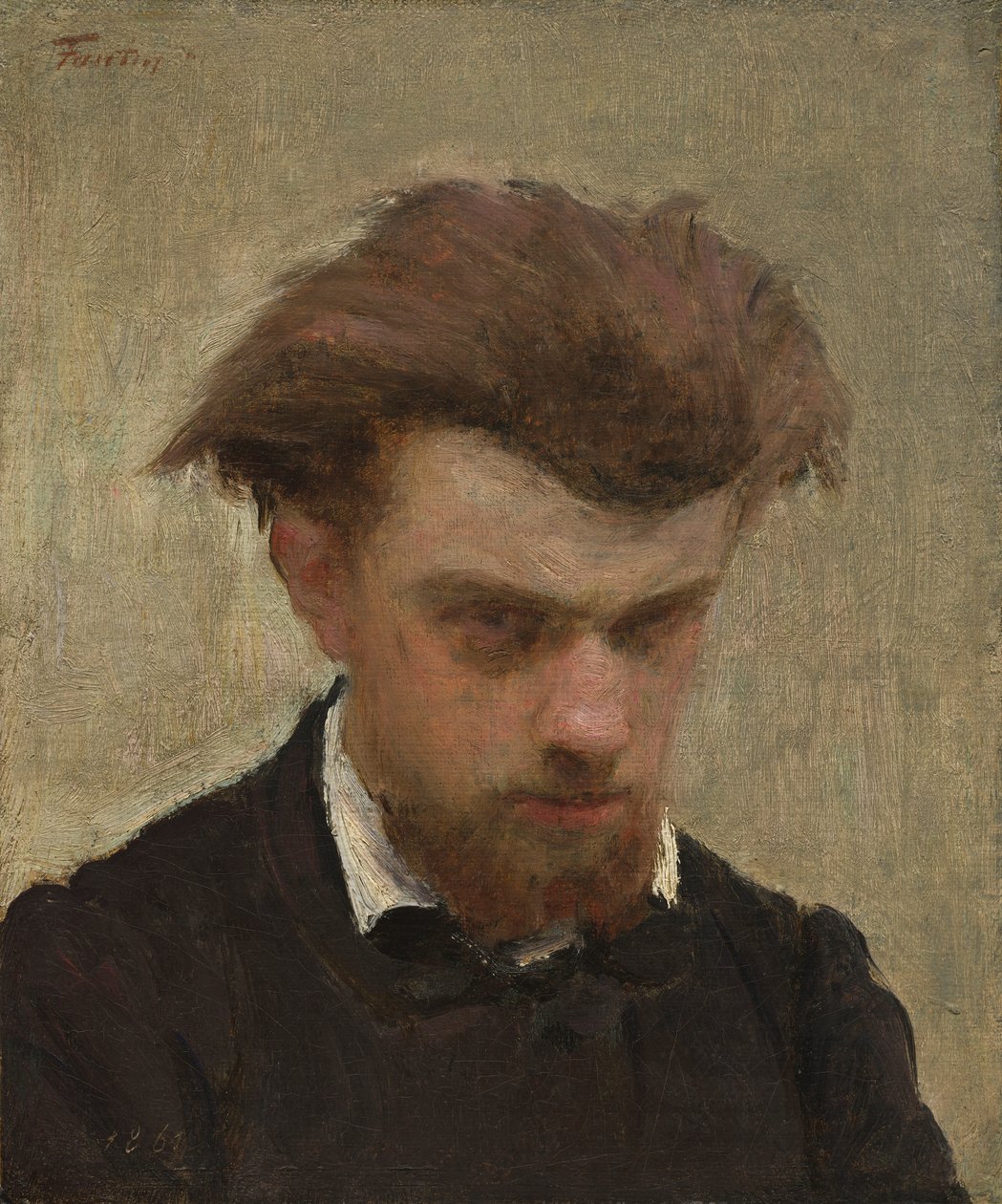 Auto-retrato de Ignace Henri Jean Fantin Latour