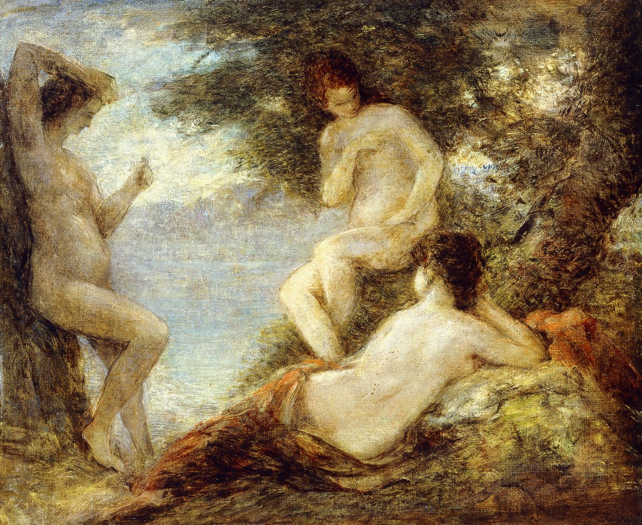 Sirenes; Sirenes, c.1904 de Ignace Henri Jean Fantin Latour