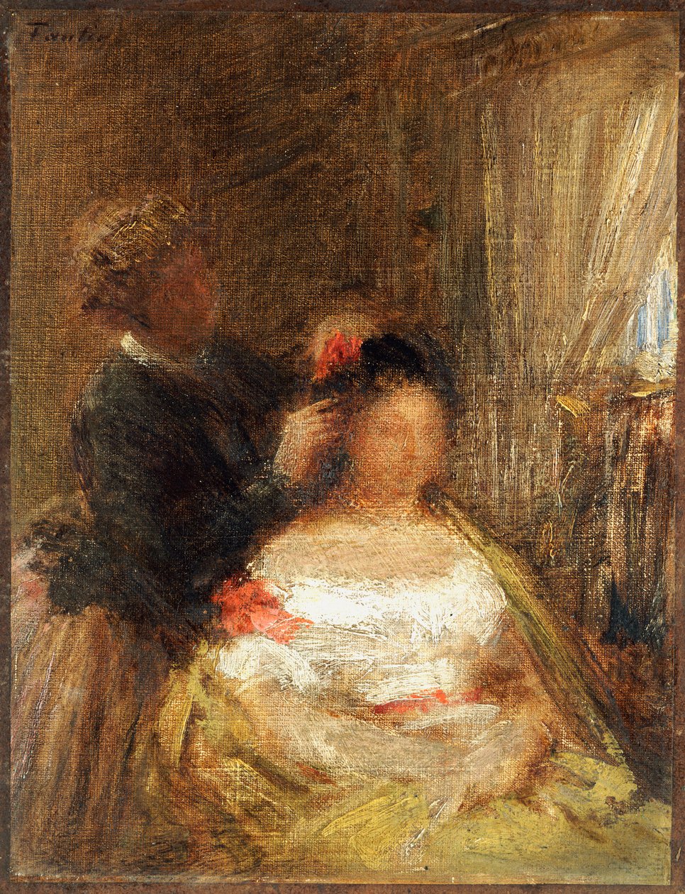 O cabeleireiro de Ignace Henri Jean Fantin Latour