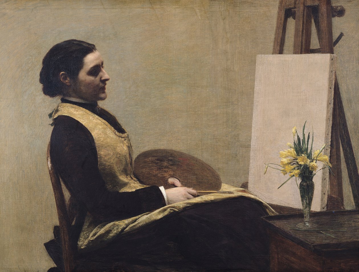 O estudo de Ignace Henri Jean Fantin Latour