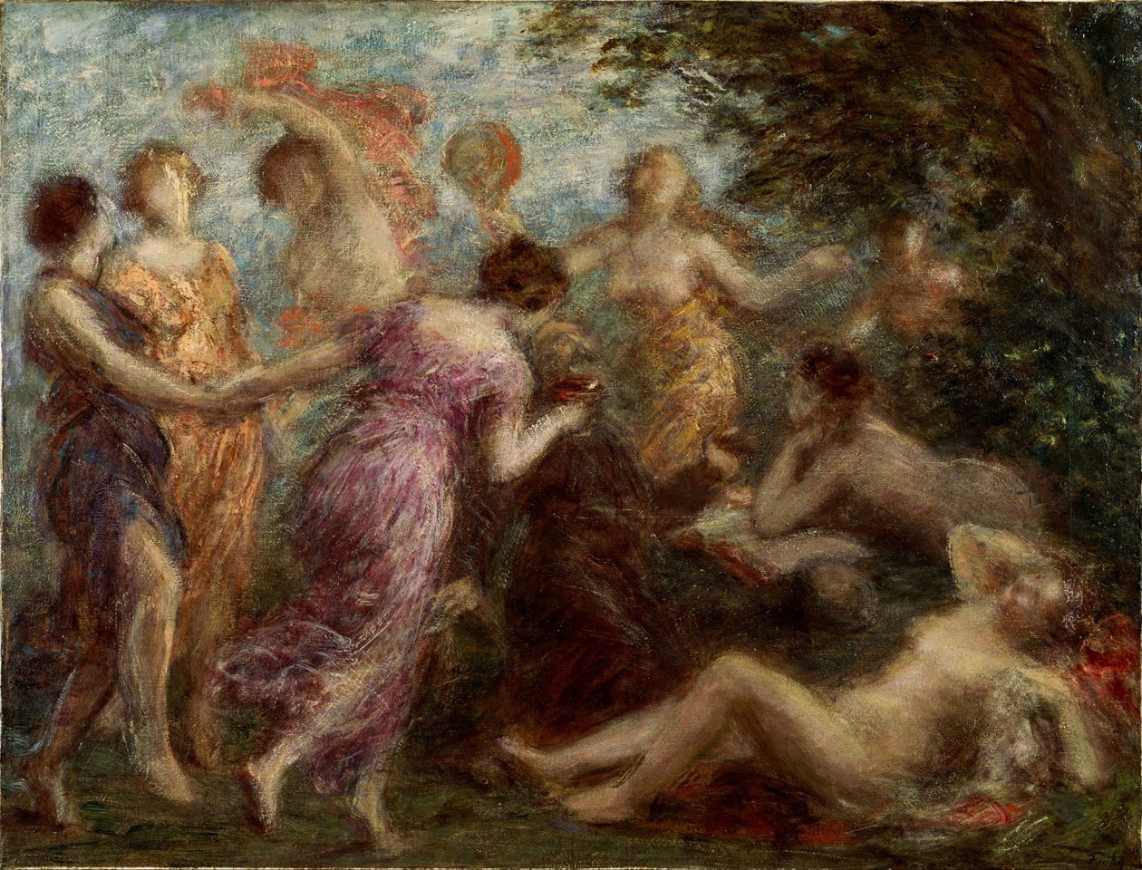 A Tentação de Santo Antônio de Ignace Henri Jean Fantin Latour