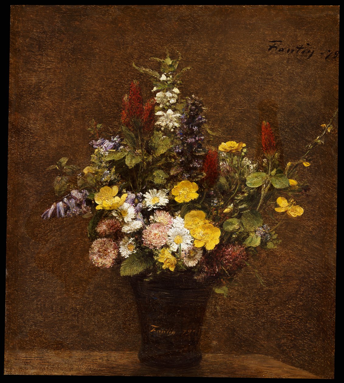 Flores silvestres de Ignace Henri Jean Fantin Latour