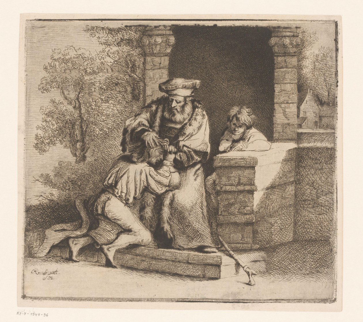 Regresso ao Lar do Filho Pródigo de Ignace Joseph de Claussin (attributed to)
