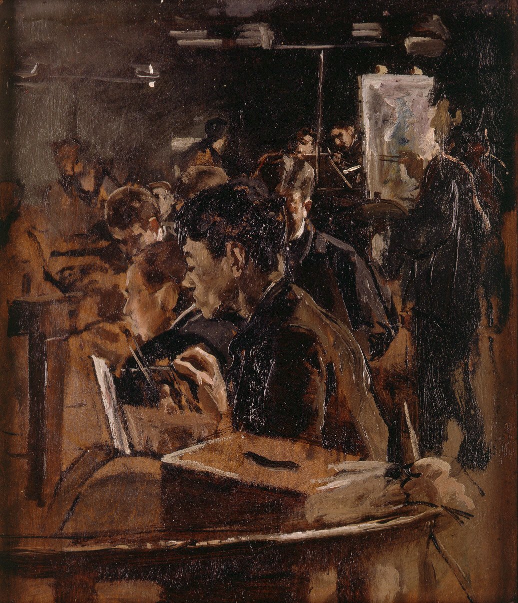 Aula de desenho de Ignacio Pinazo Camarlench