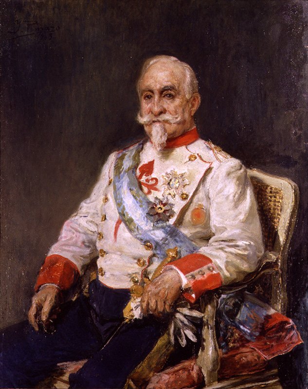 Retrato do conde Guaki de Ignacio Pinazo Camarlench