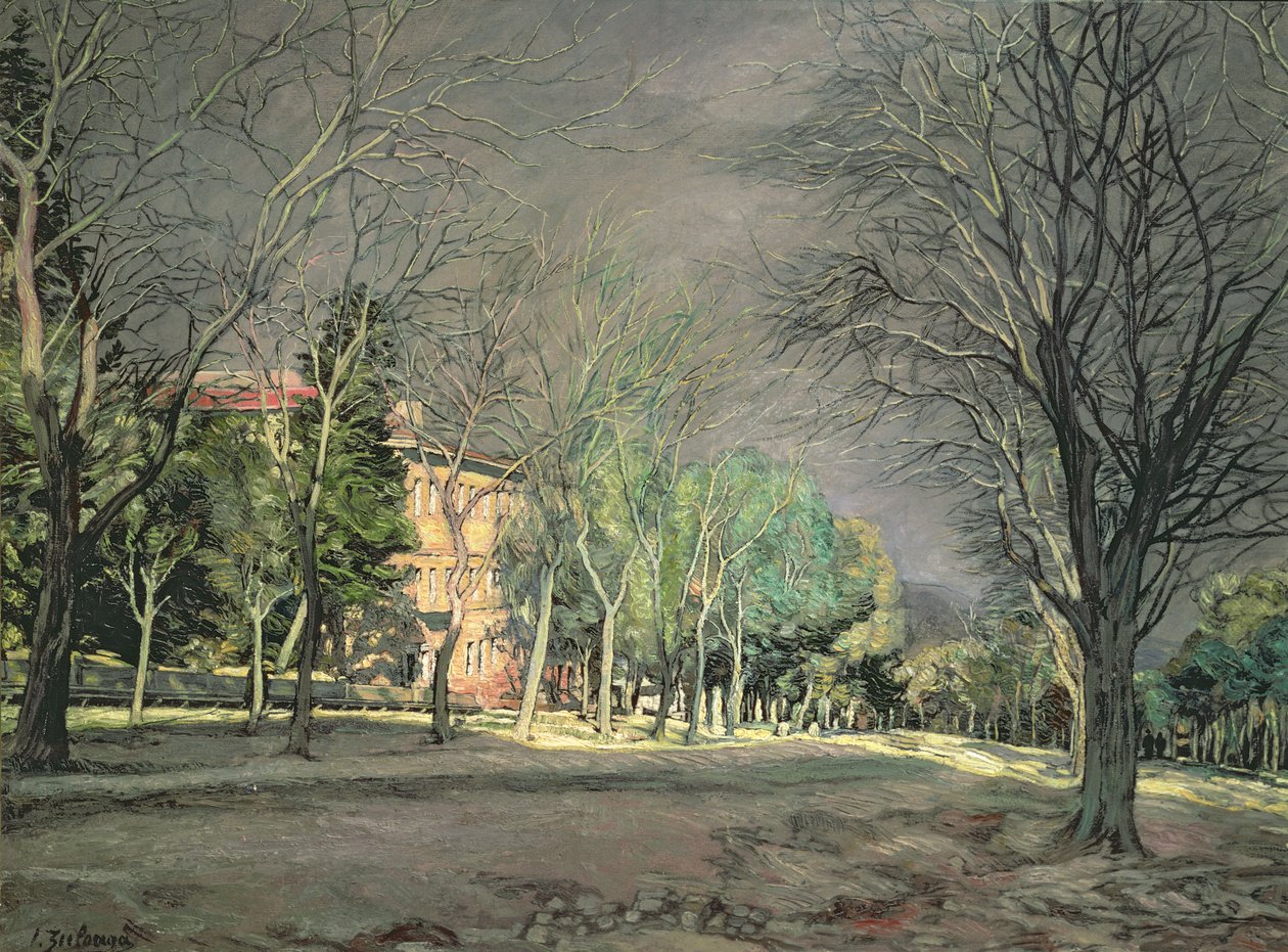 Zona rural perto de El Escorial, 1932 de Ignacio Zuloaga y Zabaleta