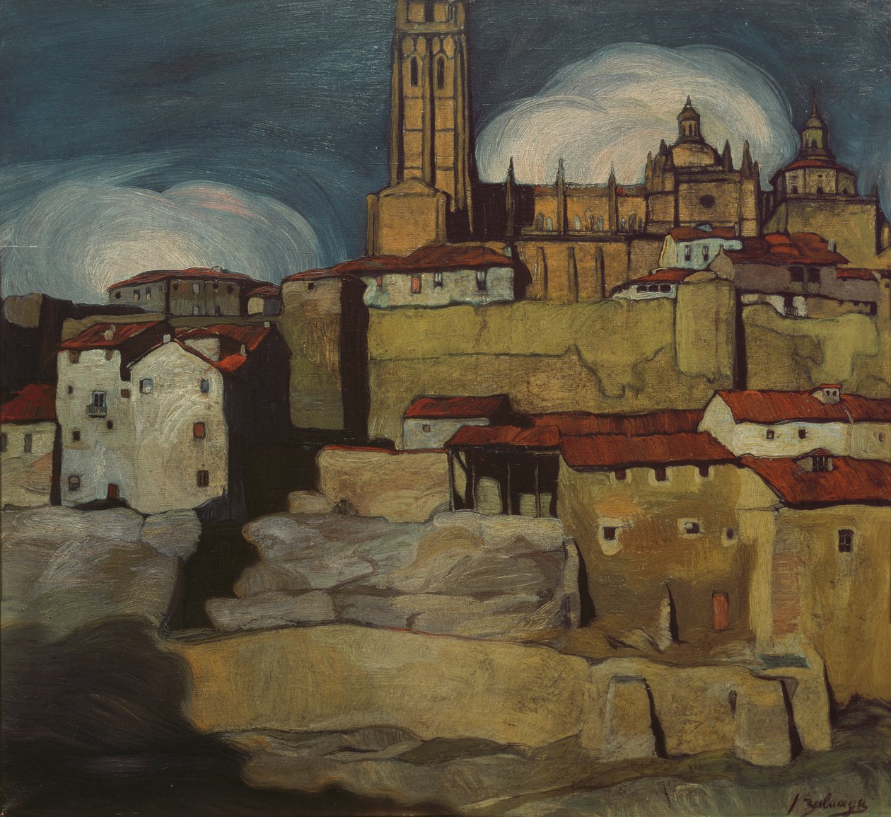 Catedral de Segovia, 1909 de Ignacio Zuloaga y Zabaleta