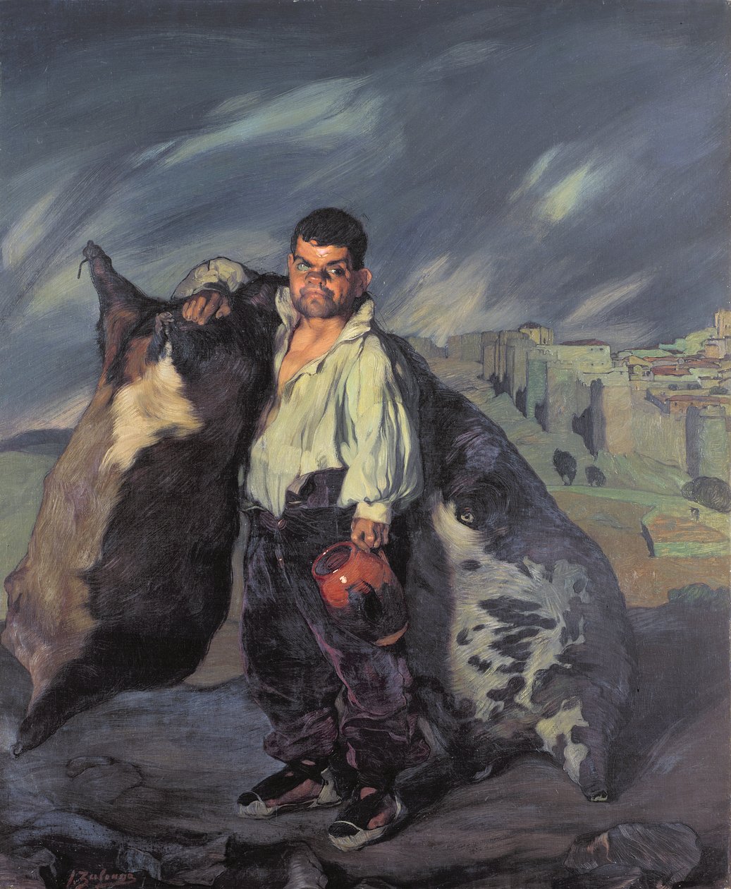 O anão Gregory, 1908 de Ignacio Zuloaga y Zabaleta