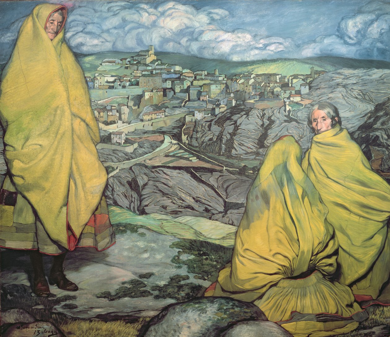 Mulheres de Sepulveda, 1909 de Ignacio Zuloaga y Zabaleta