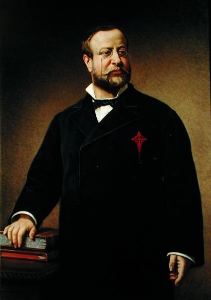 Retrato de Francisco de Borja Queipo de Llano y Gayoso de los Cobos (óleo sobre tela) de Ignacio Suarez Llanos