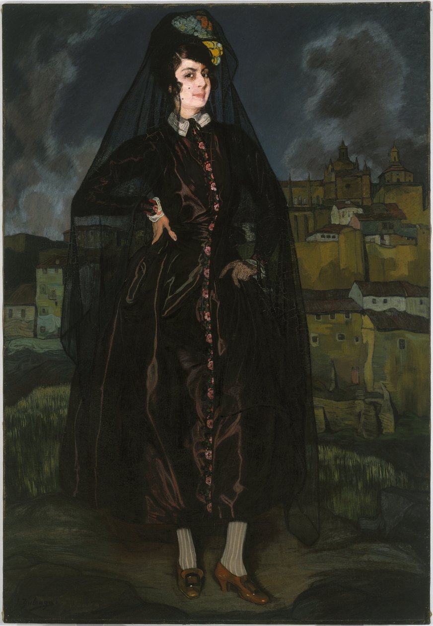 Retrato de Anita Ramírez de Preto de Ignacio Zuloaga