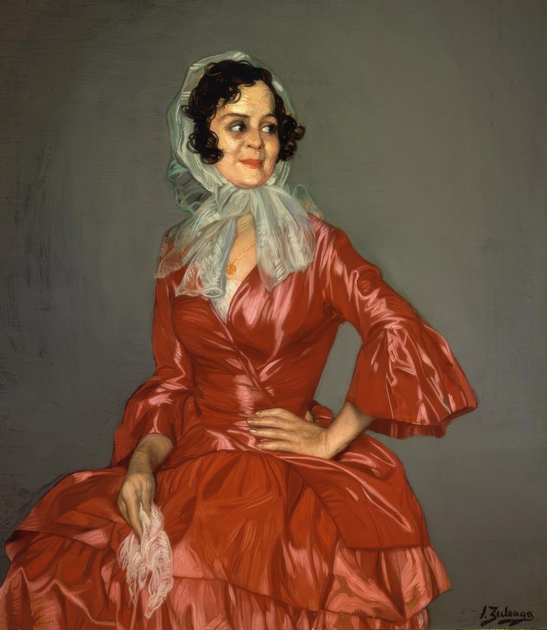 ANGUSTIAS VERMELHAS - 1939 - P - L - 117X101 CM de Ignacio Zuloaga y Zabaleta