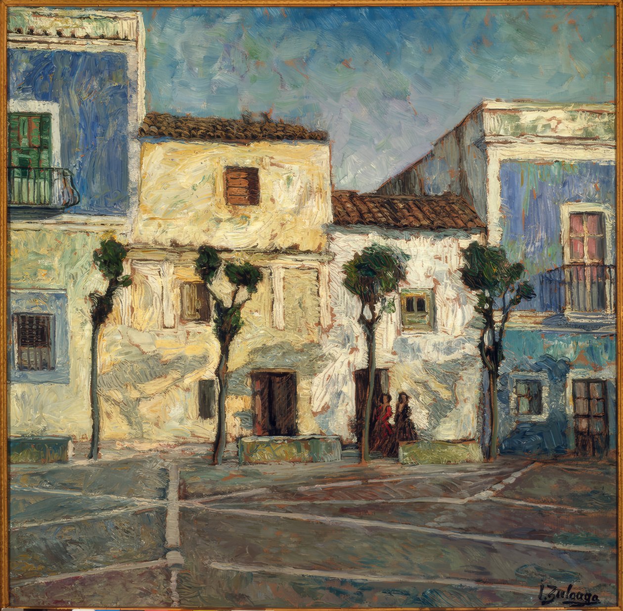Casas ao sol de Ignacio Zuloaga y Zabaleta