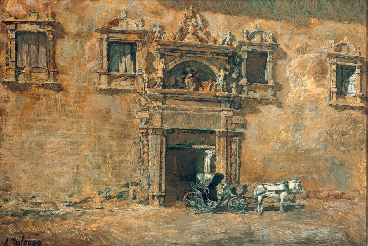 Do Portal des Palácio de Peñaranda de Duero de Ignacio Zuloaga y Zabaleta