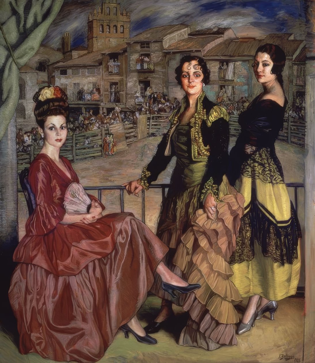 O PALÁCIO DOS PRESIDENTES - 1945 - OLEO - LIENZO - 178 X 204 CM de Ignacio Zuloaga y Zabaleta