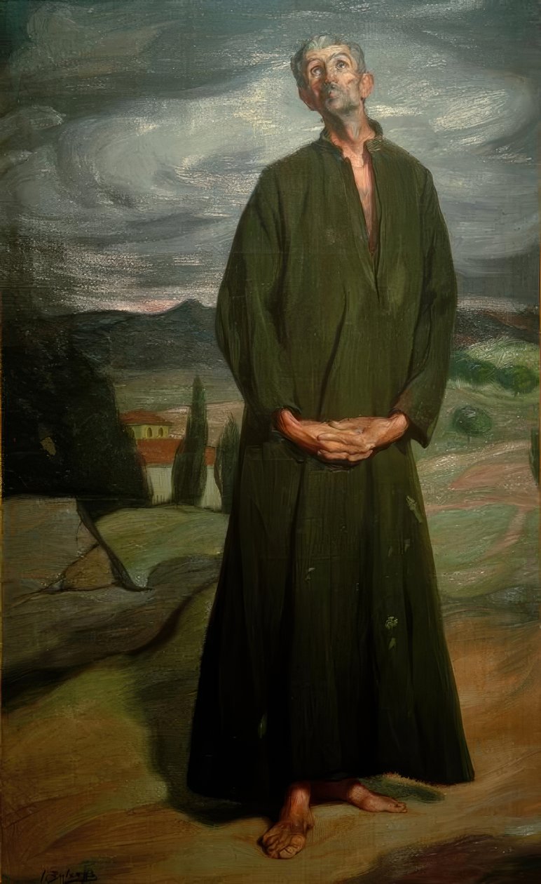 I.Zuloaga O Eremita de Ignacio Zuloaga y Zabaleta