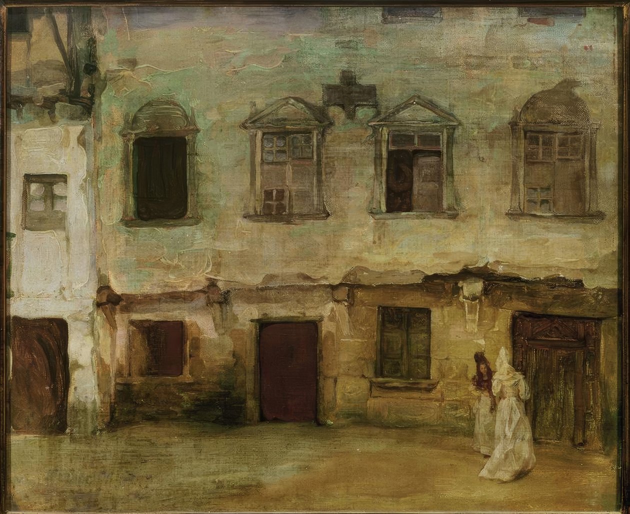 Ignacio Zuloaga - Rua em uma antiga cidade castelhana &39;, 1894, Óleo sobre tela de Ignacio Zuloaga y Zabaleta