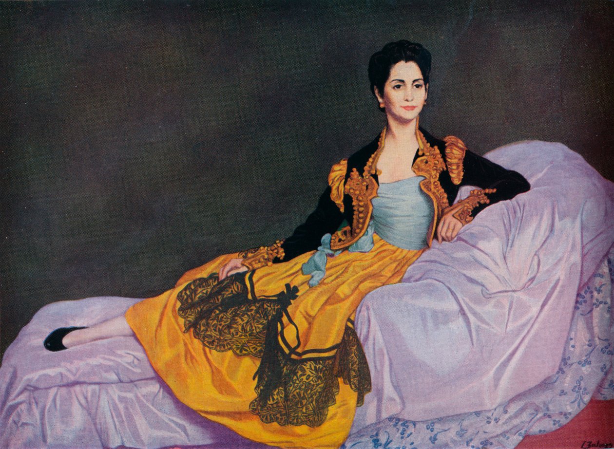 Marquise de Merito, c1916 de Ignacio Zuloaga y Zabaleta