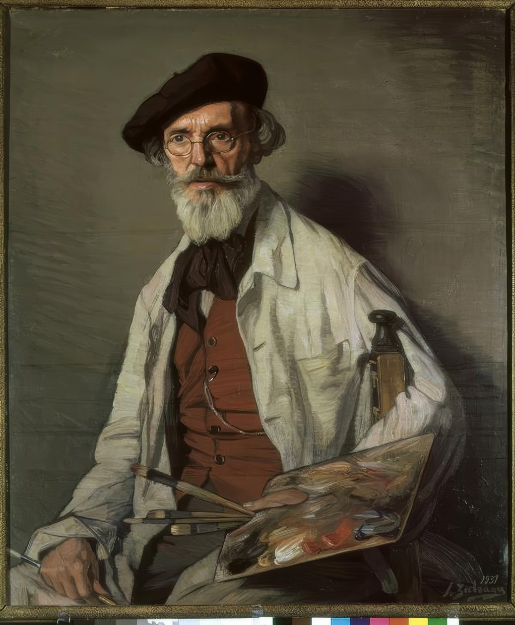 Pablo Uranga, Retrato  Pintura de Zuloaga de Ignacio Zuloaga y Zabaleta