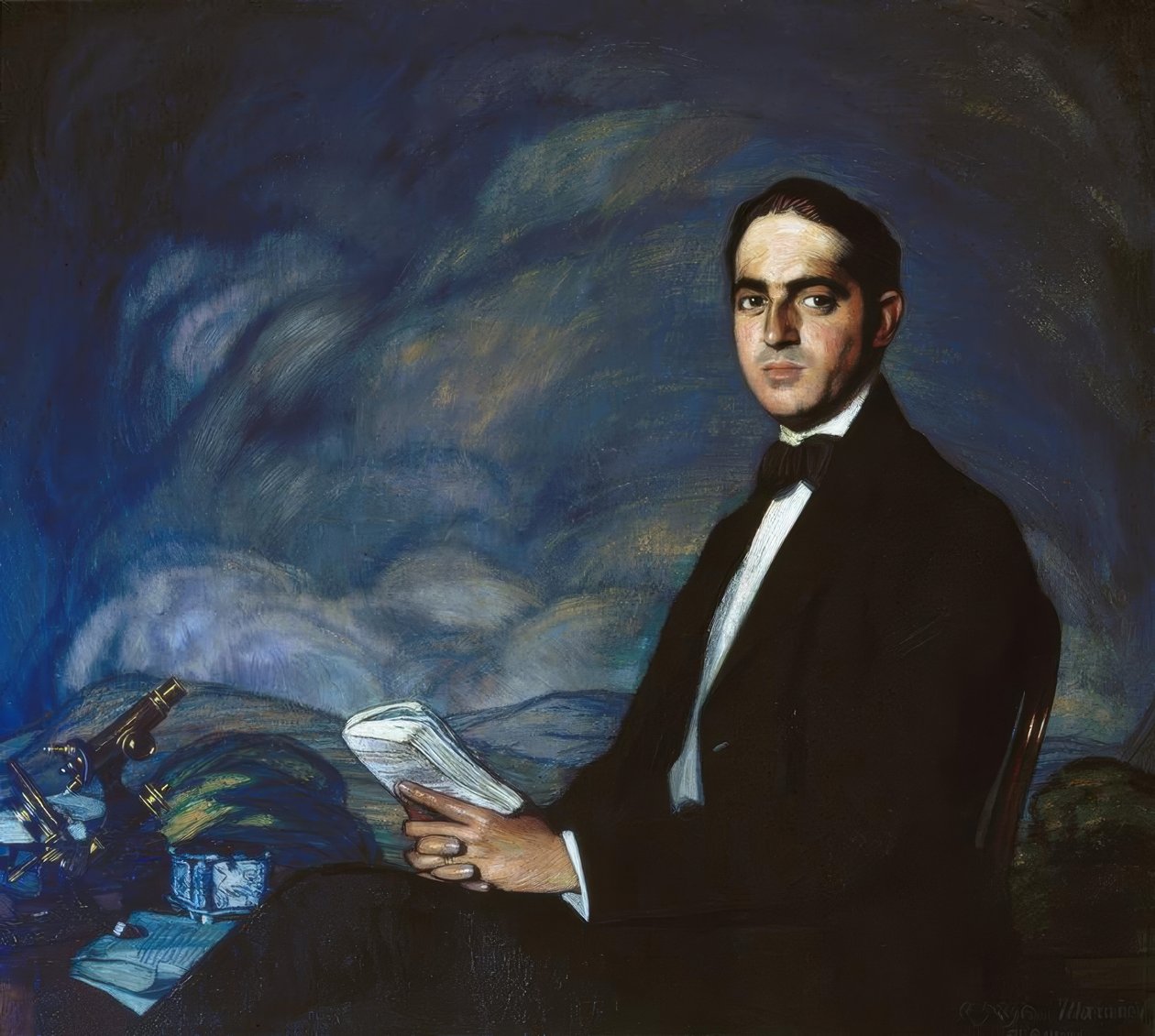 Retrato de Gregorio Marañón &39;, 1919, Óleo sobre tela de Ignacio Zuloaga y Zabaleta
