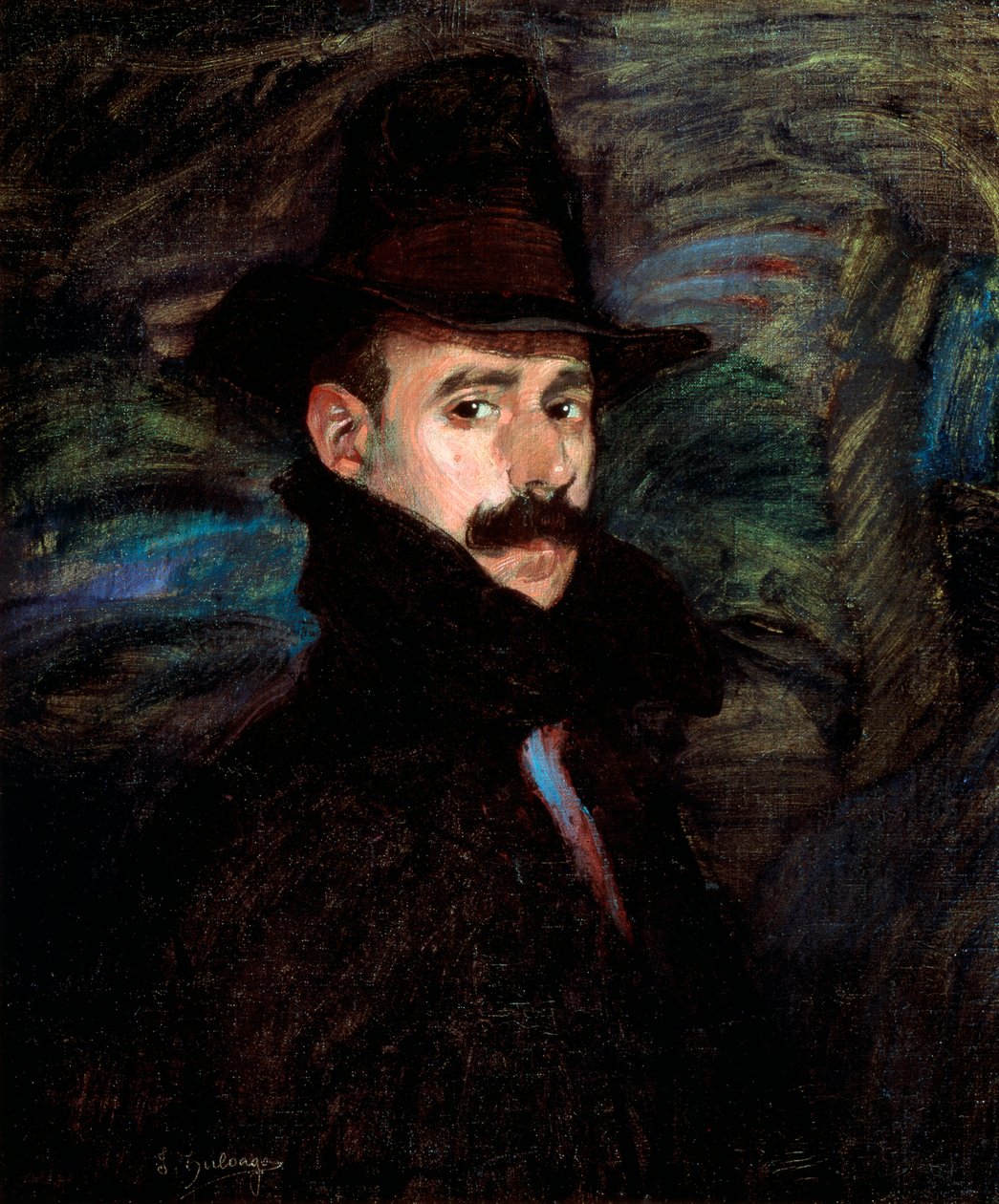Auto-retrato, século XX de Ignacio Zuloaga y Zabaleta