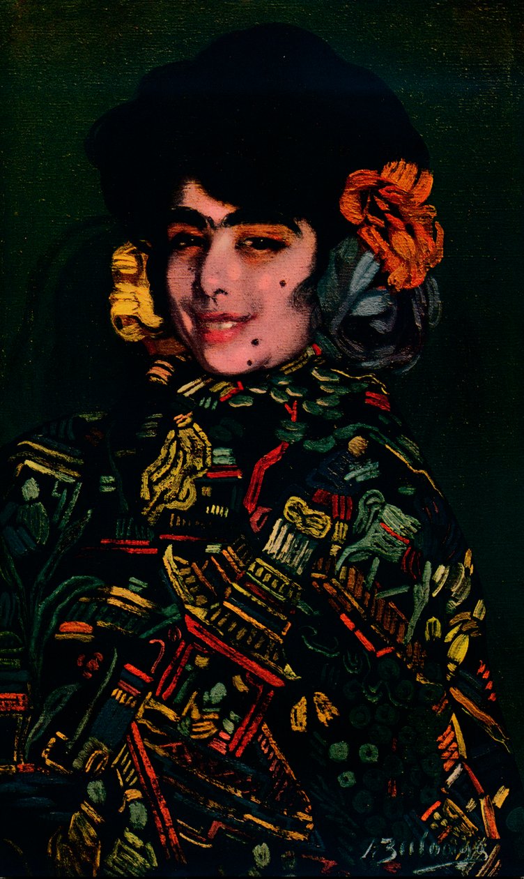 Garota Espanhola, 1907, 1932 de Ignacio Zuloaga y Zabaleta