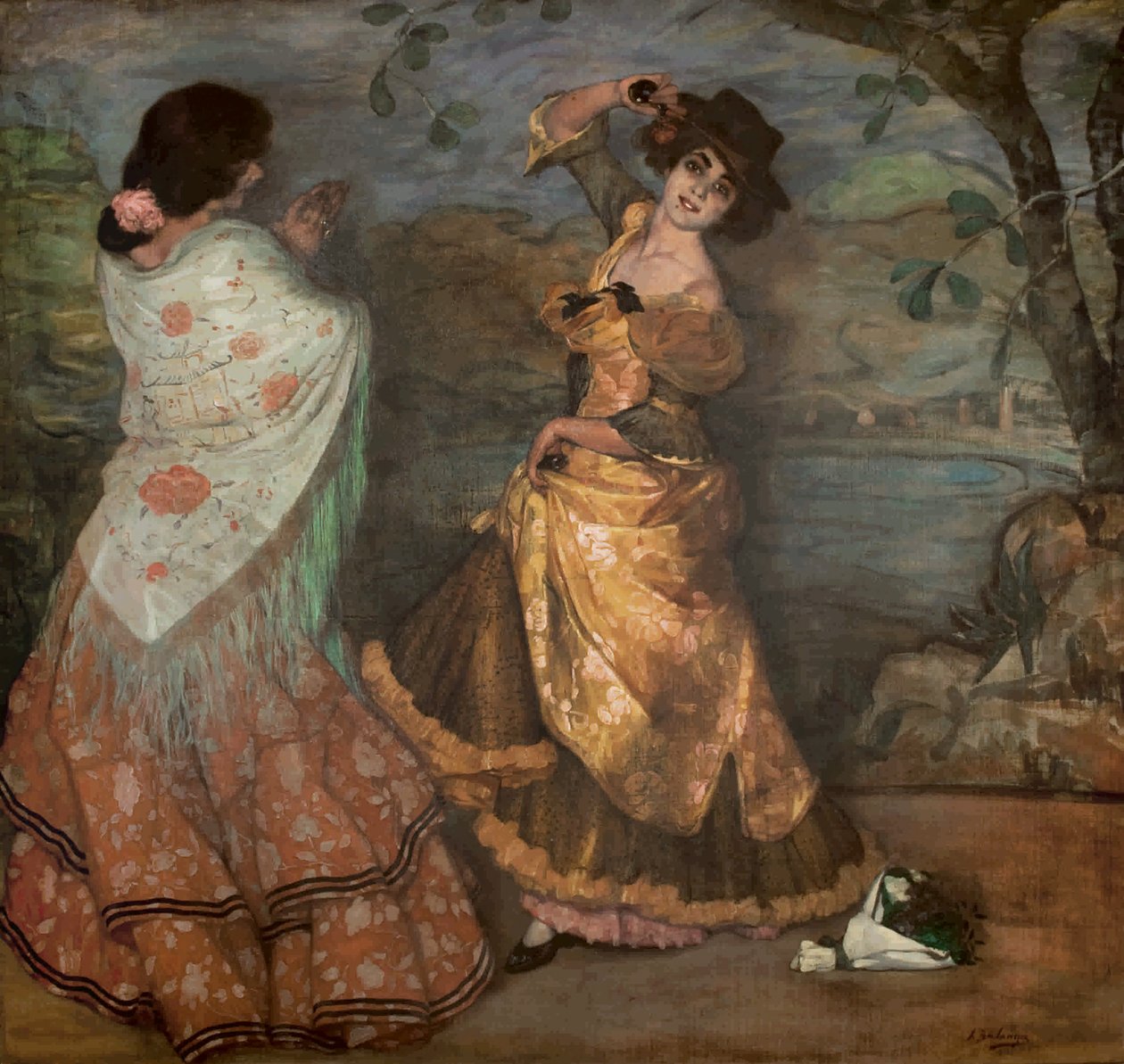 Dançarinos andaluzes, 1903. de Ignacio Zuloaga y Zabaleto