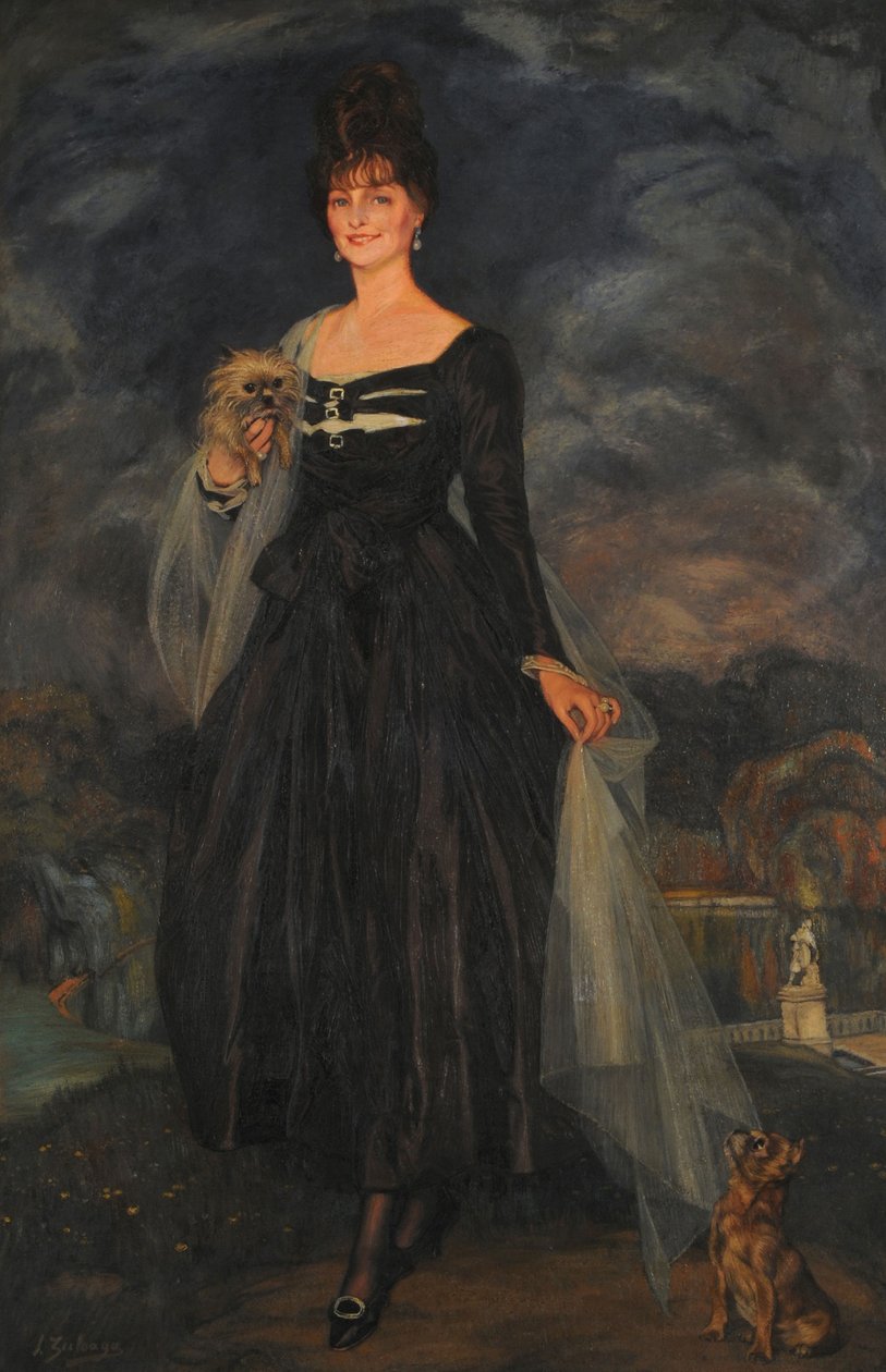 Retrato da Sra. S. W. de S. . de Ignacio Zuloaga y Zabaleto