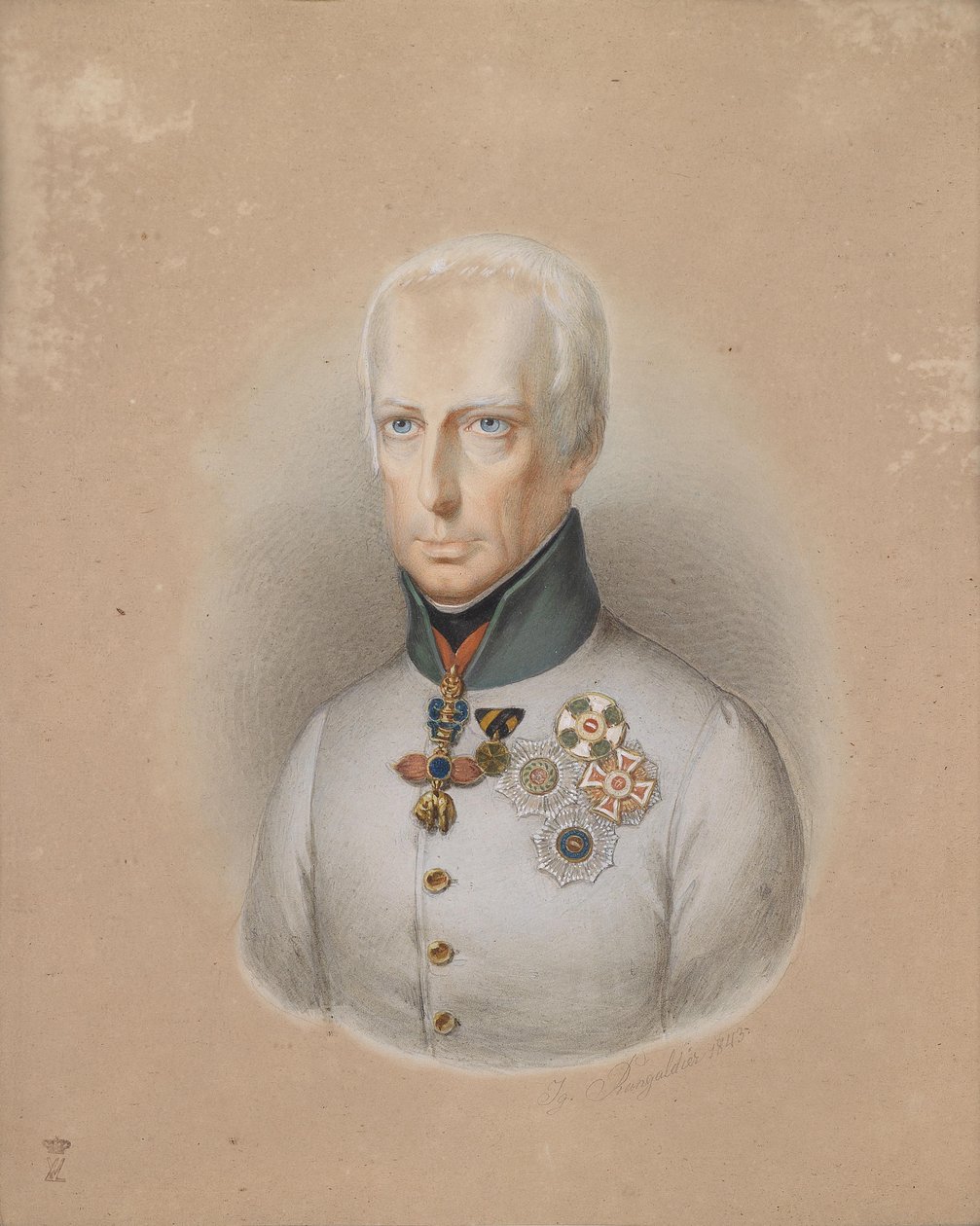 Imperador Franz I da Áustria de Ignaz Rungaldier