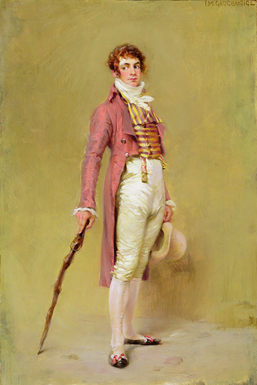 O Dandy, 1905 de Ignaz Marcel Gaugengigl