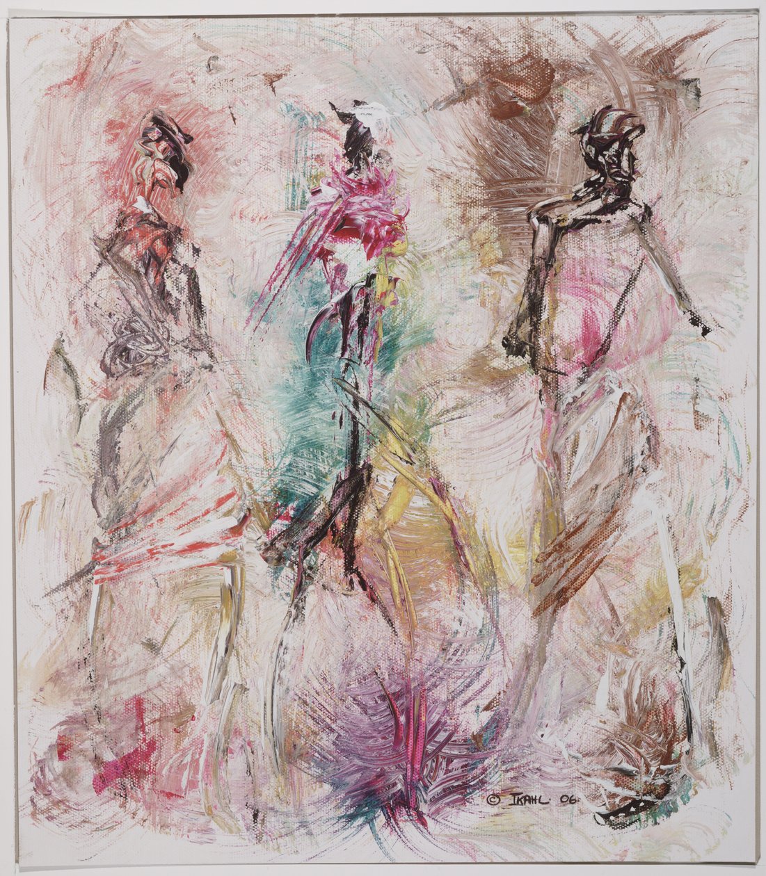 Untitled, 2006 (acrílico sobre placa sem ácido) de Ikahl Beckford
