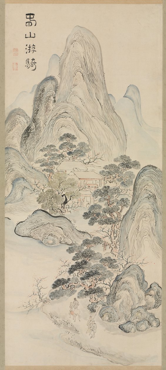Paisagem de primavera de Ike Taiga
