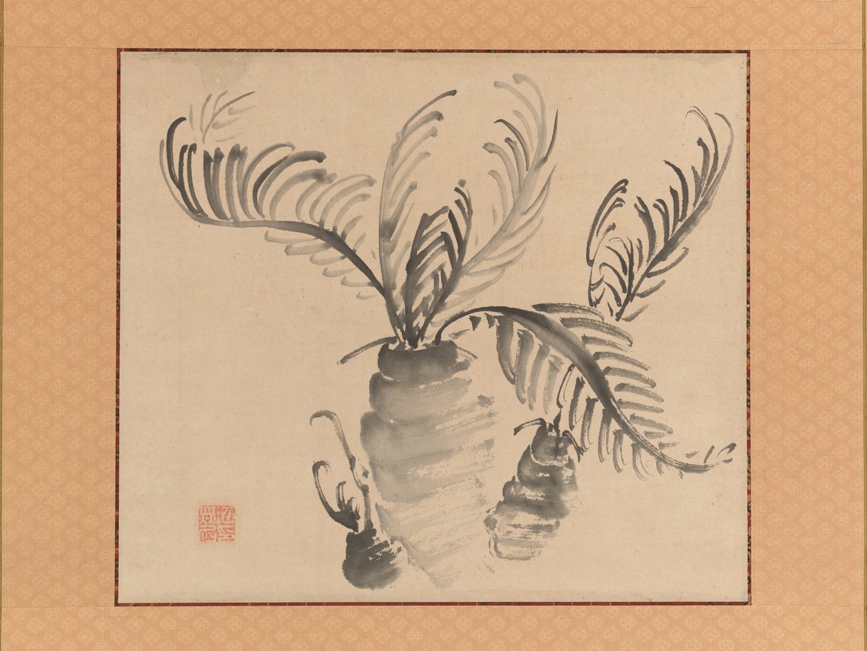 Cycad, meados do século XVIII. de Ike no Taiga