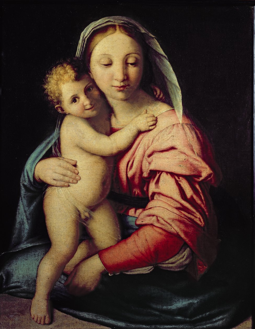 Madonna e criança de Il Sassoferrato