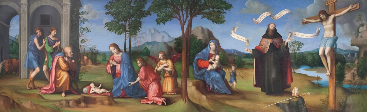 Visão de Santo Agostinho de Il (1450-1517) Francia