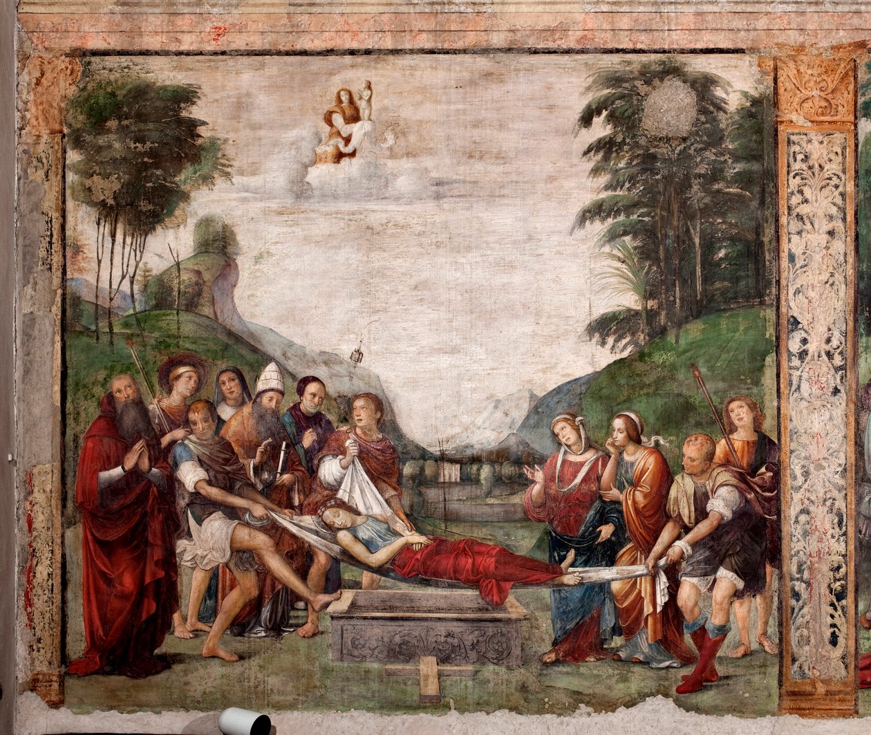 O funeral de Santa Cécile de Il  Francia