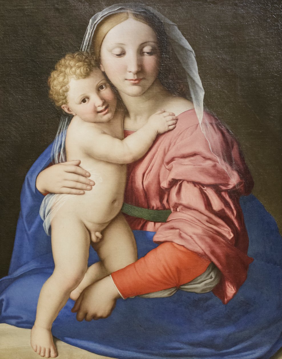 Nossa Senhora e o Menino de Il (1609 85) Sassoferrato