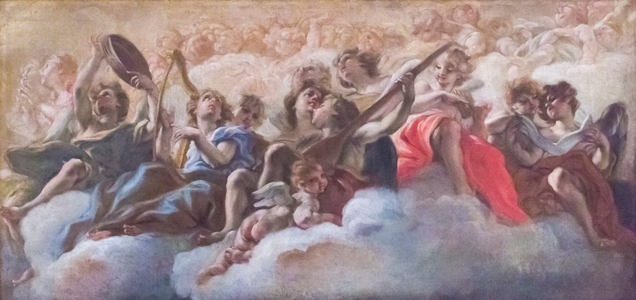 Concerto de anjos de Il (1639 1709) Baciccio