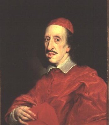 Retrato do Cardeal Leopold de Medici, c.1667 (óleo sobre tela) de Il  Baciccio